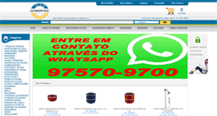 Desktop Screenshot of eletrozonanorte.com.br